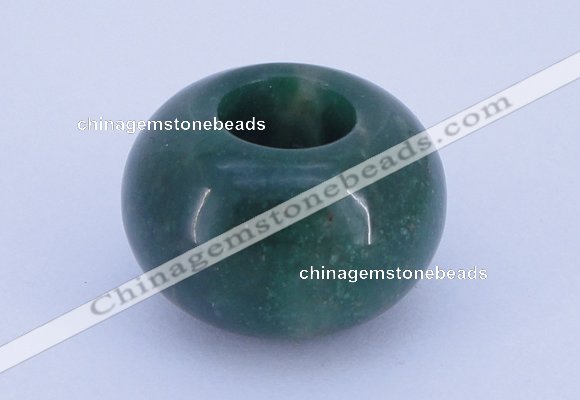 CLO06 19*30mm rondelle loose African jade gemstone beads wholesale