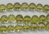 CLQ202 15.5 inches 8mm round natural lemon quartz beads wholesale