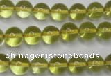 CLQ204 15.5 inches 12mm round natural lemon quartz beads wholesale