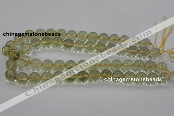 CLQ51 15.5 inches 8mm round natural lemon quartz beads wholesale