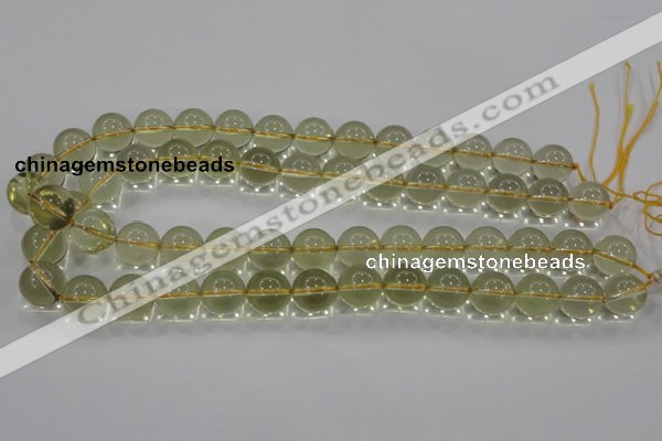 CLQ52 15.5 inches 10mm round natural lemon quartz beads wholesale