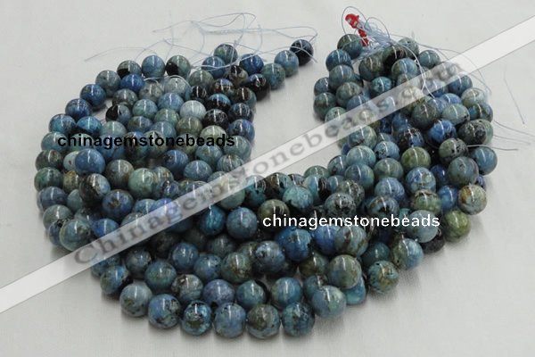 CLR01 16 inches 6mm round larimar gemstone beads wholesale