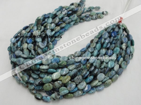 CLR12 16 inches 12*16mm oval larimar gemstone beads wholesale