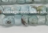 CLR133 15.5 inches 4*6mm - 5*8mm chips natural larimar gemstone beads