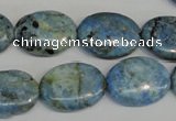 CLR215 15.5 inches 15*20mm oval larimar gemstone beads