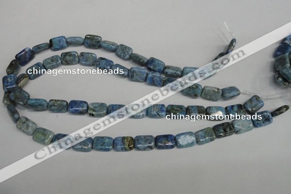 CLR220 15.5 inches 10*14mm rectangle larimar gemstone beads