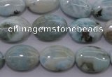 CLR42 15.5 inches 13*18mm oval natural larimar gemstone beads