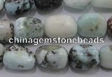 CLR52 15.5 inches 10*12mm – 12*16mm nuggets natural larimar beads