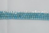 CLR70 15.5 inches 6mm round imitation larimar beads wholesale