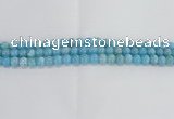 CLR71 15.5 inches 8mm round imitation larimar beads wholesale