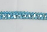 CLR72 15.5 inches 10mm round imitation larimar beads wholesale