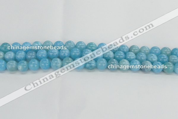 CLR72 15.5 inches 10mm round imitation larimar beads wholesale