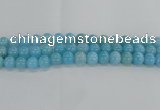 CLR73 15.5 inches 12mm round imitation larimar beads wholesale