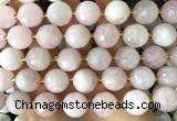 CLS410 15 inches 16mm faceted round rose quartz gemstone beads