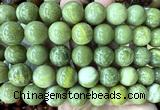 CLS624 15 inches 16mm round China jade beads wholesale