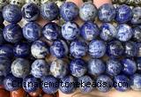 CLS645 15 inches 16mm round sodalite gemstone beads wholesale