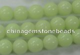 CLU04 15.5 inches 10mm round luminous stone beads wholesale