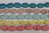 CLV304 15.5 inches 18*25mm oval lava beads wholesale