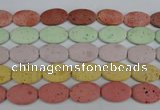 CLV305 15.5 inches 20*30mm oval lava beads wholesale