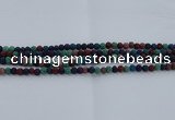 CLV520 15.5 inches 4mm round mixed lava beads wholesale