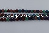 CLV522 15.5 inches 8mm round mixed lava beads wholesale