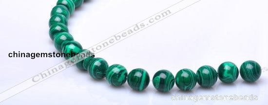 CMA20 15.5 inches 10mm round imitate malachite beads Wholesale