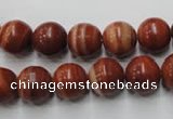 CMA204 15.5 inches 12mm round red malachite beads wholesale