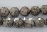 CMB05 15.5 inches 12mm round natural medical stone beads wholesale