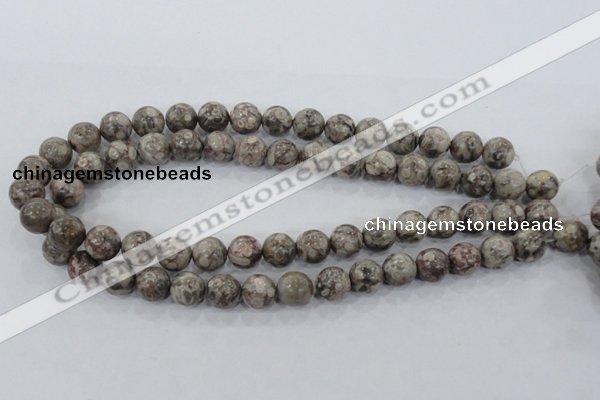 CMB05 15.5 inches 12mm round natural medical stone beads wholesale