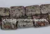 CMB26 15.5 inches 12*16mm rectangle natural medical stone beads