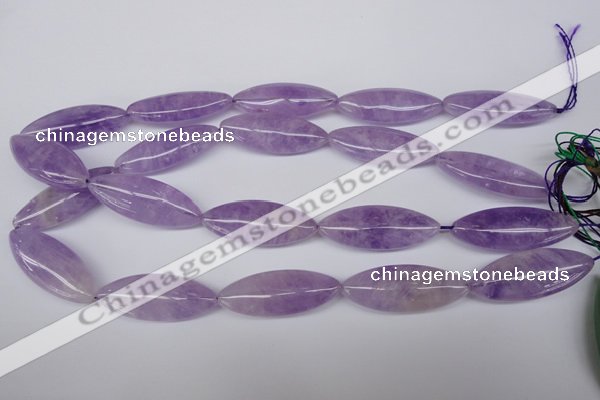 CME06 15.5 inches 15*40mm marquise lavender amethyst beads