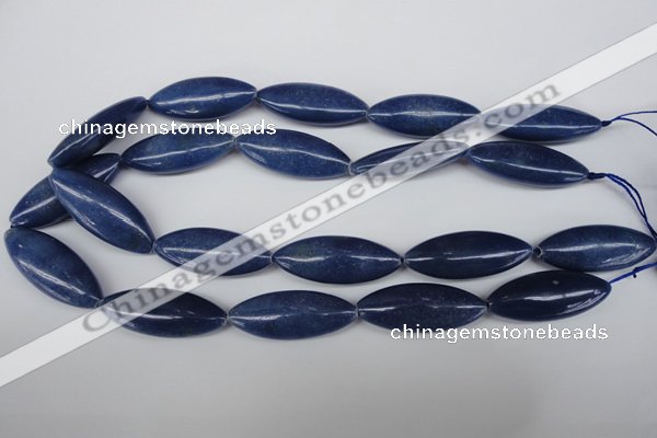 CME11 15.5 inches 15*40mm marquise blue aventurine beads