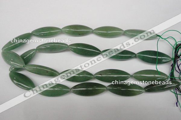 CME12 15.5 inches 15*40mm marquise green aventurine beads