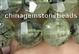 CME236 15.5 inches 10*11mm - 10*12mm pumpkin prehnite beads