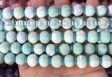 CME305 15.5 inches 8*11mm - 9*12mm pumpkin amazonite beads