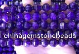 CME322 15.5 inches 9*11mm - 10*12mm pumpkin amethyst beads