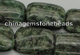 CME40 15.5 inches 20*30mm rectangle emerald gemstone beads