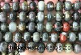 CME425 15 inches 8*12mm pumpkin African blood jasper beads