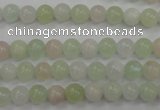 CMG101 15.5 inches 6mm round natural morganite beads wholesale