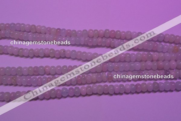 CMG130 15 inches 4*6mm rondelle natural morganite beads wholesale