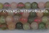 CMG161 15.5 inches 6mm round morganite gemstone beads wholesale