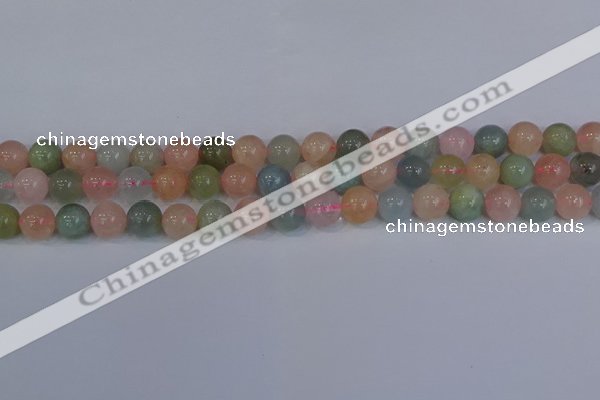 CMG173 15.5 inches 10mm round morganite gemstone beads wholesale