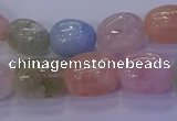 CMG228 15.5 inches 12*16mm - 13*18mm nuggets morganite beads