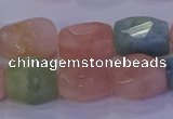 CMG230 15.5 inches 12*16mm - 13*18mm faceted nuggets morganite beads