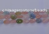 CMG233 15.5 inches 12*16mm flat teardrop morganite beads wholesale