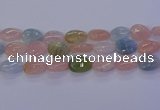 CMG235 15.5 inches 15*20mm flat teardrop morganite beads wholesale