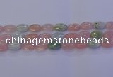 CMG239 15.5 inches 12*16mm oval morganite beads wholesale