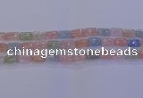 CMG243 15.5 inches 8*12mm rectangle morganite beads wholesale