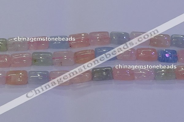 CMG247 15.5 inches 15*20mm rectangle morganite beads wholesale