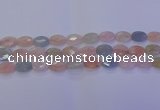 CMG265 15.5 inches 8*12mm faceted oval morganite beads